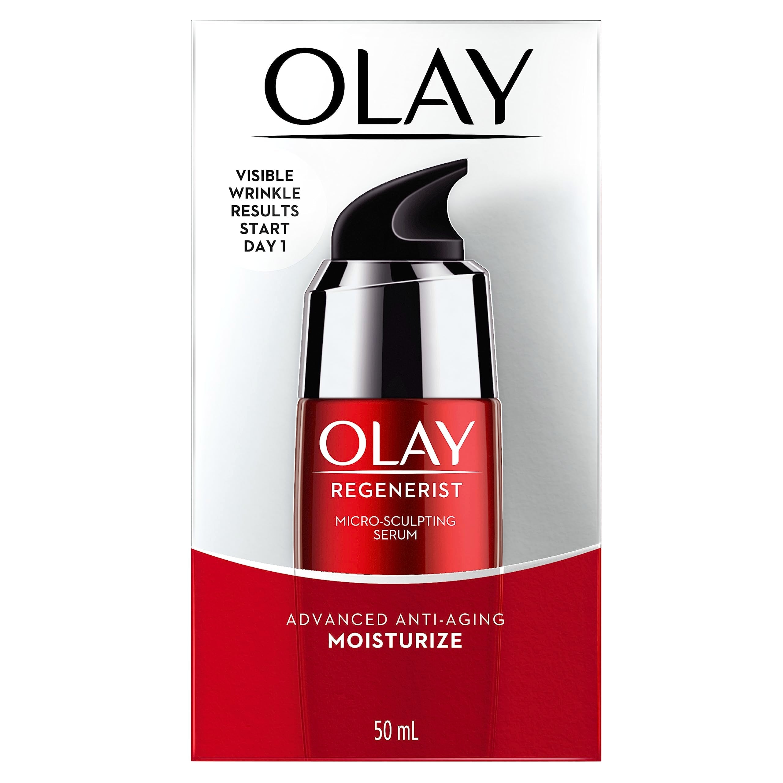 Olay Regenerist Micro-Sculpting Serum — Lightweight Hydration & Lift