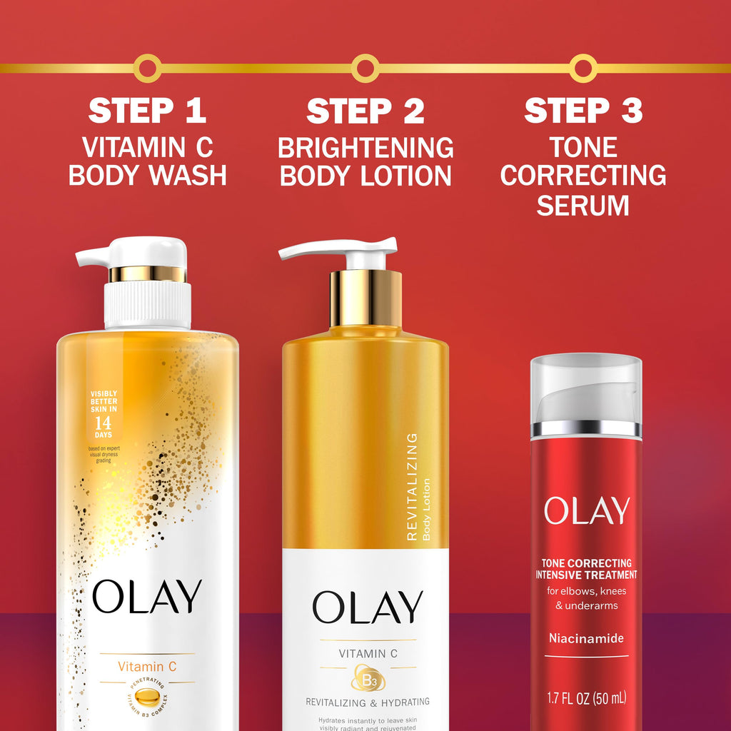 Olay Tone Correcting Intensive Treatment Cream for Elbows, Knees & Underarms – Niacinamide, 1.7 fl oz