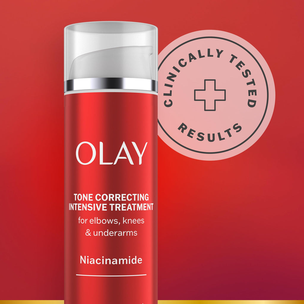 Olay Tone Correcting Intensive Treatment Cream for Elbows, Knees & Underarms – Niacinamide, 1.7 fl oz
