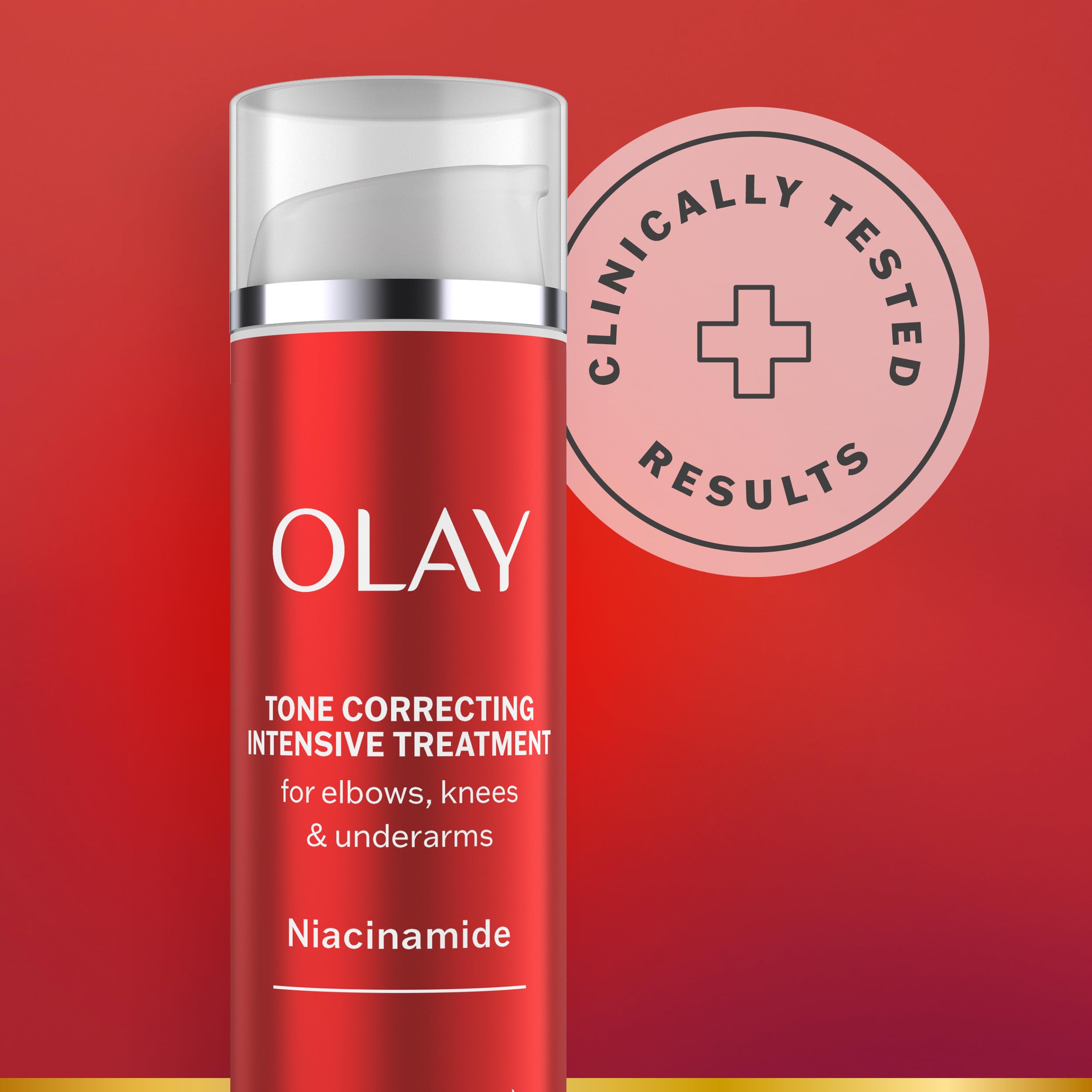 Olay Tone Correcting Intensive Treatment Cream for Elbows, Knees & Underarms – Niacinamide, 1.7 fl oz
