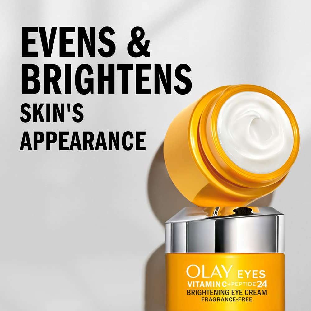 Olay Vitamin C + Peptide 24 Eye Cream + Whip Face Moisturizer Travel Set | Fragrance-Free