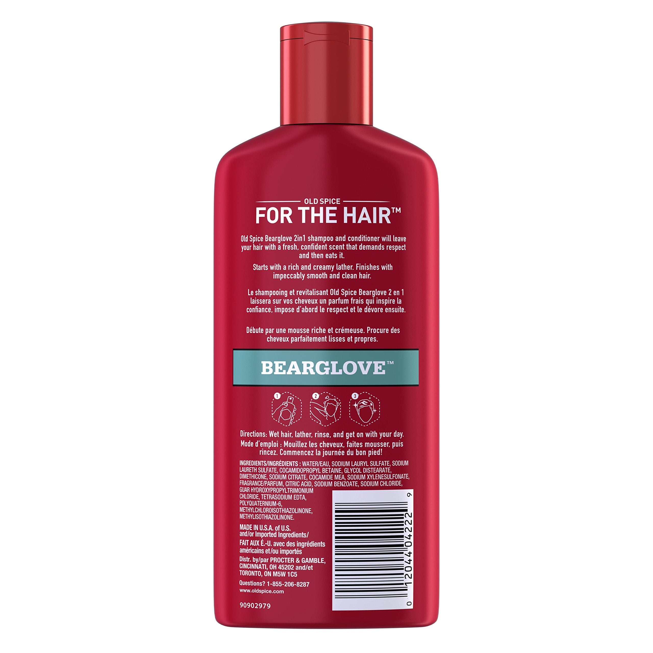 Old Spice Bearglove 2-in-1 Shampoo & Conditioner | 12 fl oz