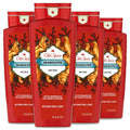 Old Spice Bearglove Body Wash for Men – Wild Collection, 16 Fl Oz (Pack of 4)