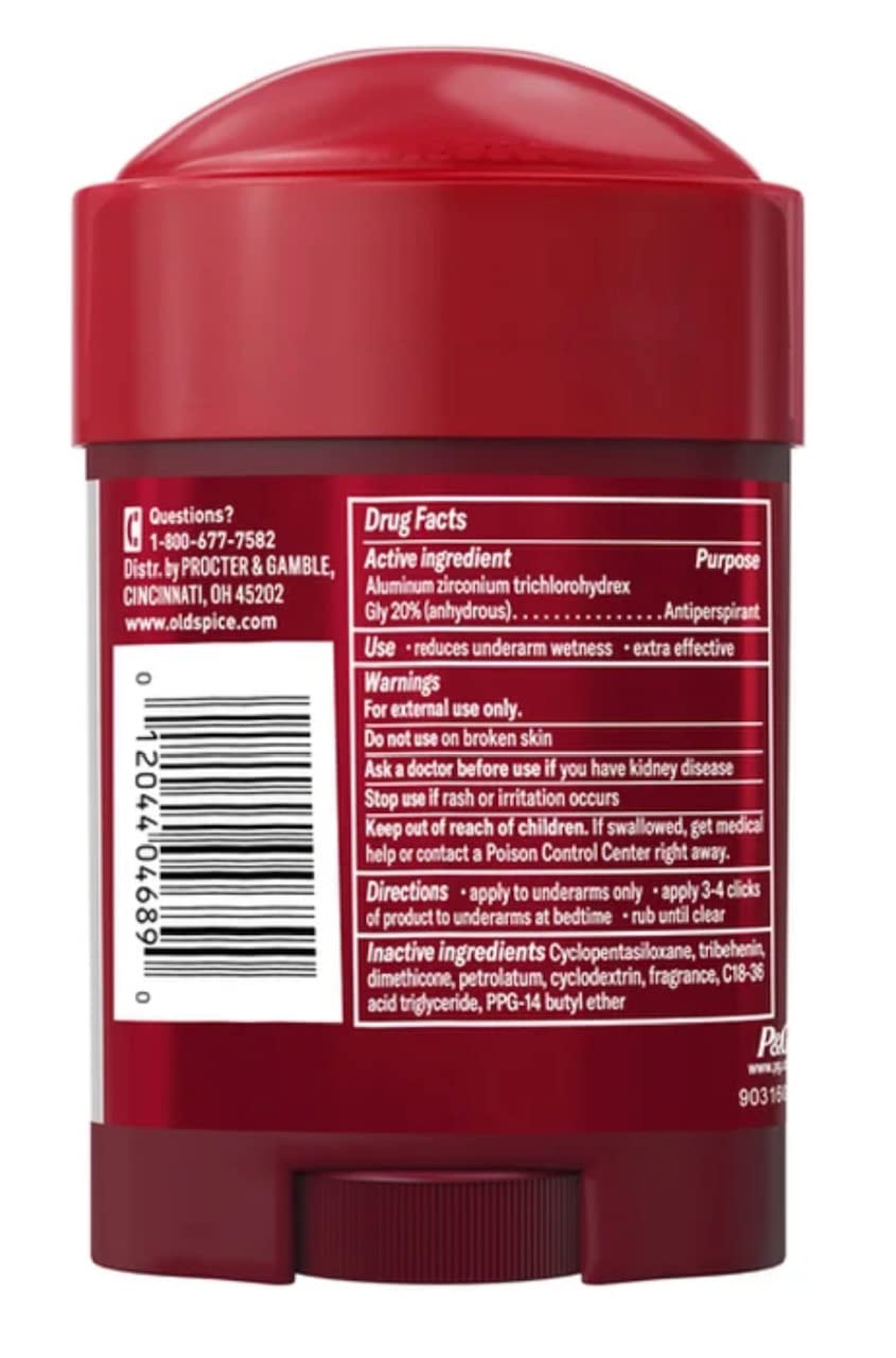 Old Spice Clinical Sweat Defense Soft Solid Deodorant for Men – 72-Hour Protection (1.7 oz)
