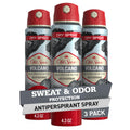 Old Spice Dry Spray Antiperspirant for Men - Volcano Cedar Amber, 24/7 Freshness (Pack of 3)