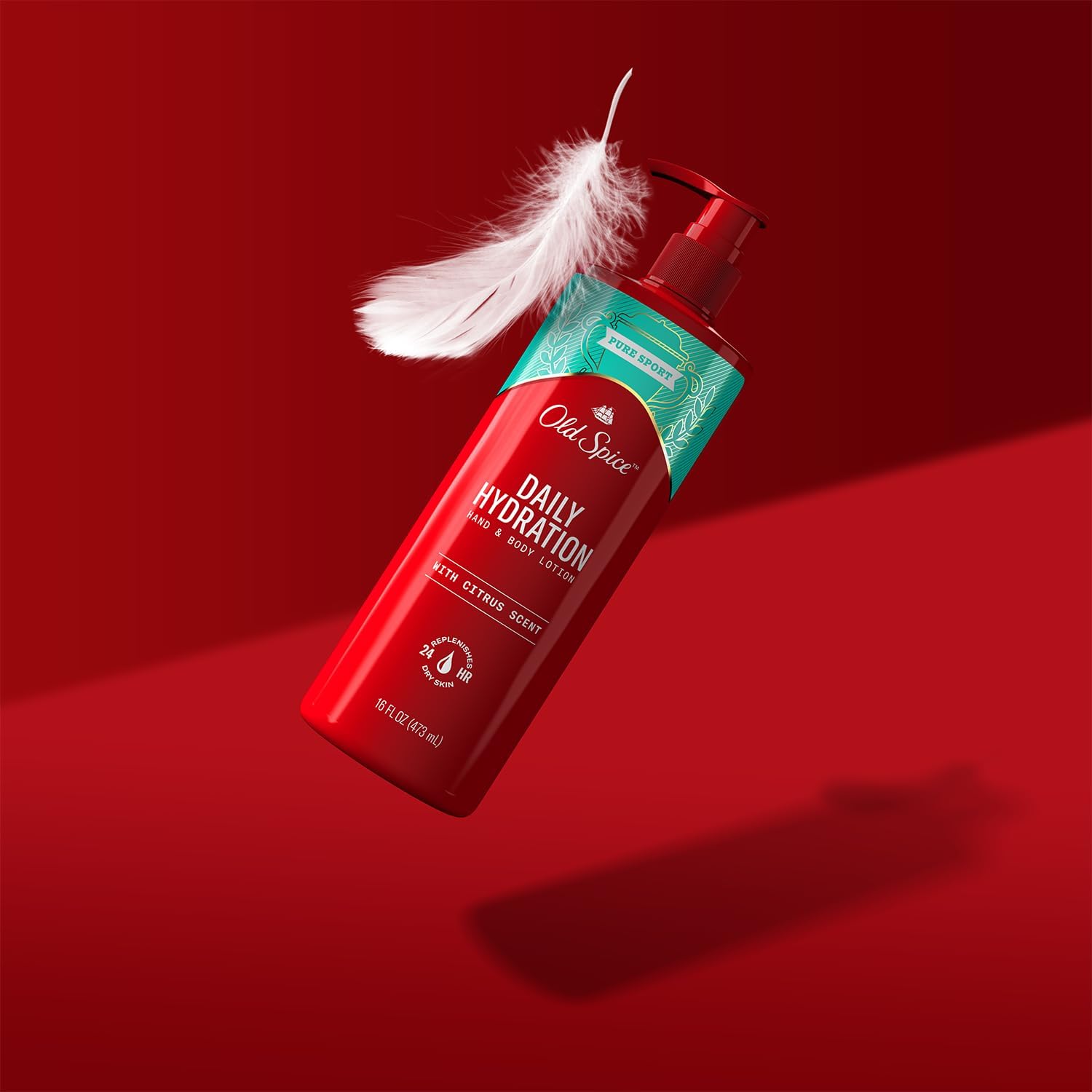 Old Spice Daily Hydration Hand & Body Lotion for Men – 4-Pack, Citrus Scent