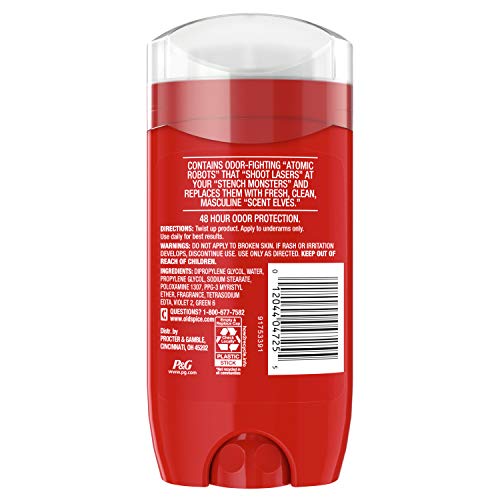 Old Spice High Endurance Refresh Aluminum-Free Deodorant for Men — 24/7 Odor Defense & Lasting Scent (3 x 3.0 oz)