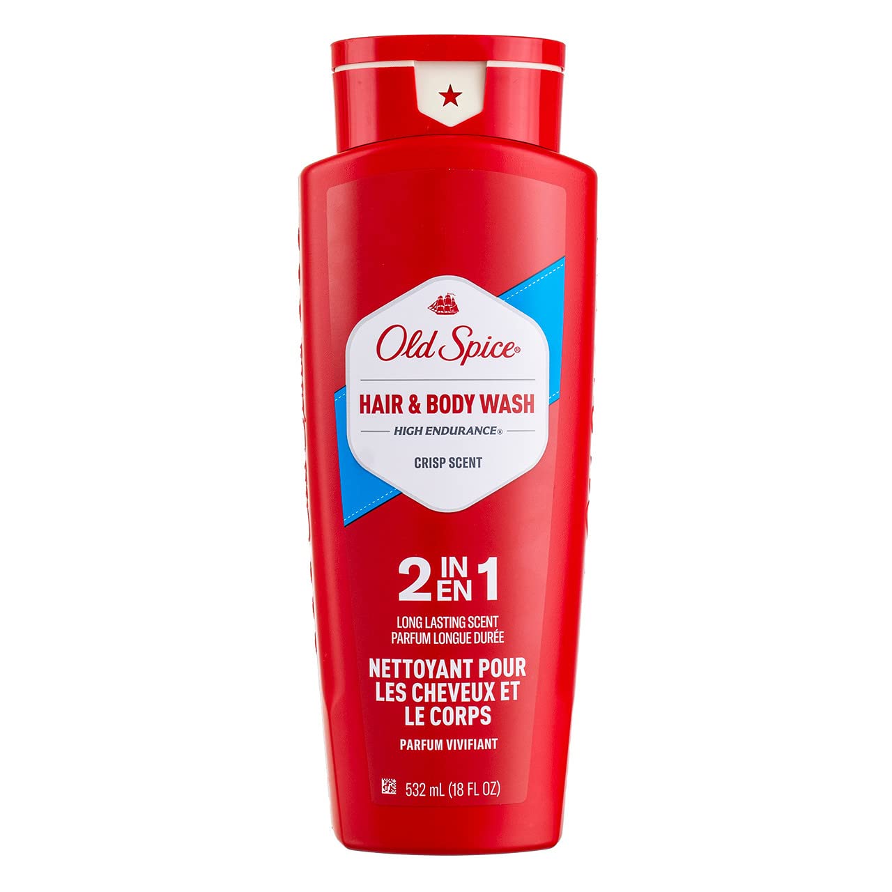 Old Spice High Endurance Hair & Body Wash 18 oz Pack of 3