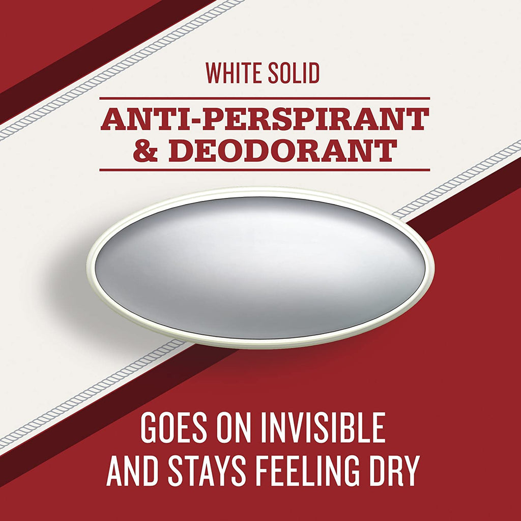 Old Spice High Endurance Invisible Solid Antiperspirant & Deodorant for Men – Fresh Scent (3 oz / 85 g) 6 Pack