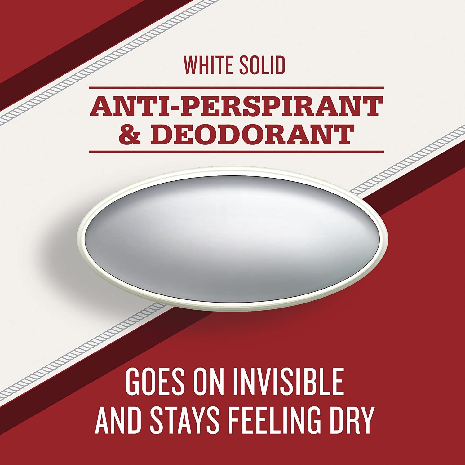 Old Spice High Endurance Invisible Solid Antiperspirant & Deodorant for Men – Fresh Scent (3 oz / 85 g) 6 Pack