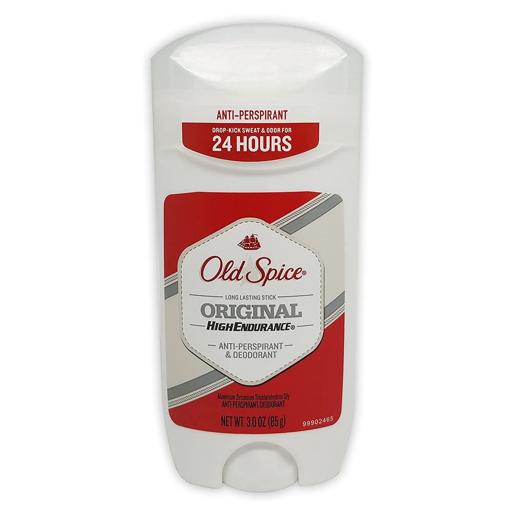 Old Spice High Endurance Original Anti-Perspirant & Deodorant – 3 oz (Pack of 3)
