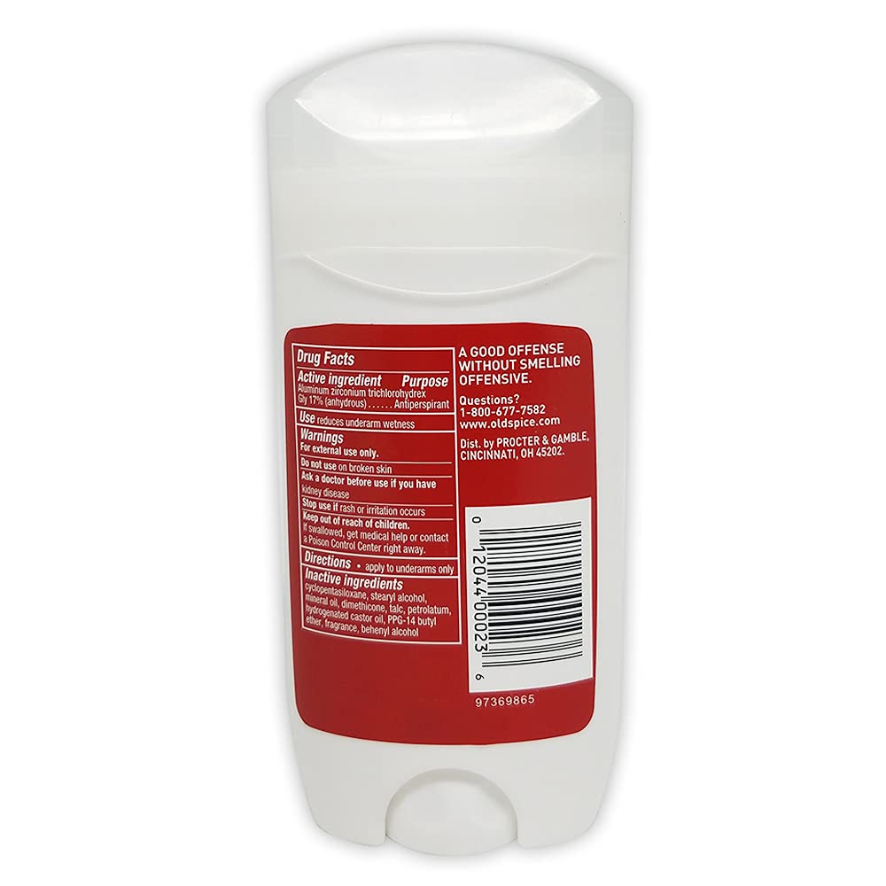 Old Spice High Endurance Original Anti-Perspirant & Deodorant – 3 oz (Pack of 3)