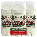 Old Spice Holidudes Aluminum Free Deodorant for Men – Limited Edition 24/7 Holiday Freshness (3 x 3.0 oz)