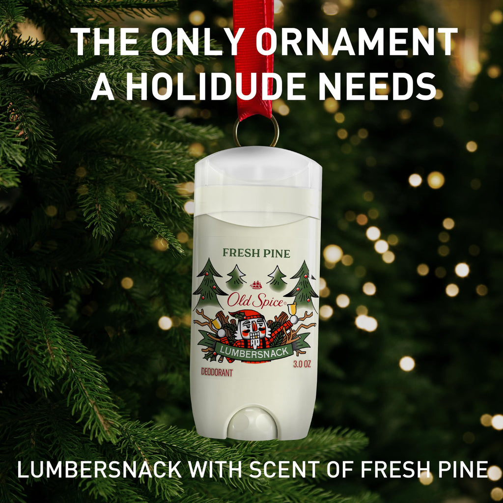 Old Spice Holidudes Aluminum Free Deodorant for Men – Limited Edition 24/7 Holiday Freshness (3 x 3.0 oz)