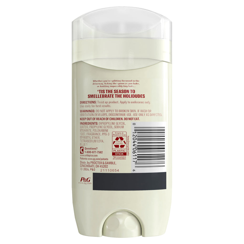 Old Spice Holidudes Aluminum Free Deodorant for Men – Limited Edition 24/7 Holiday Freshness (3 x 3.0 oz)