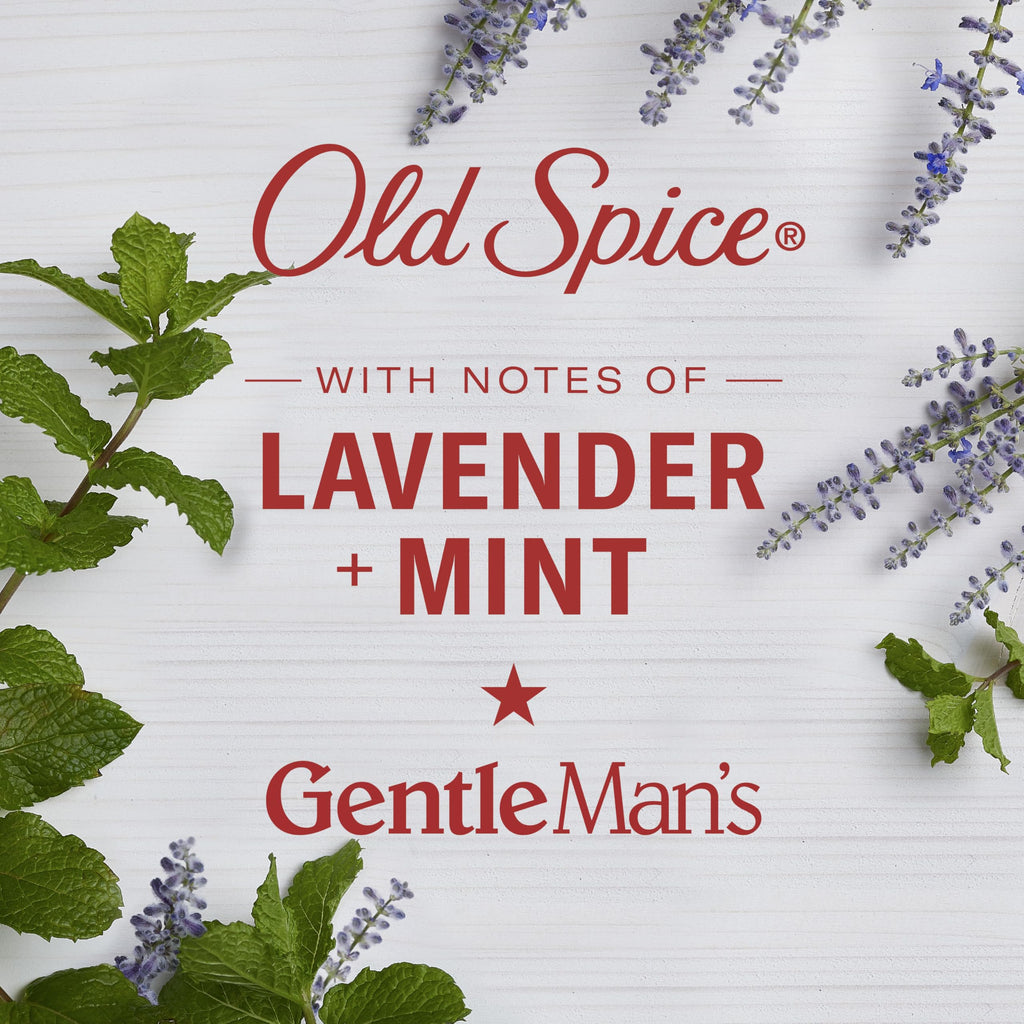 Old Spice Hand & Body Lotion for Men – Gentleman's Super Hydration with Vitamin B3, Lavender + Mint, 17 oz (Pack of 4)