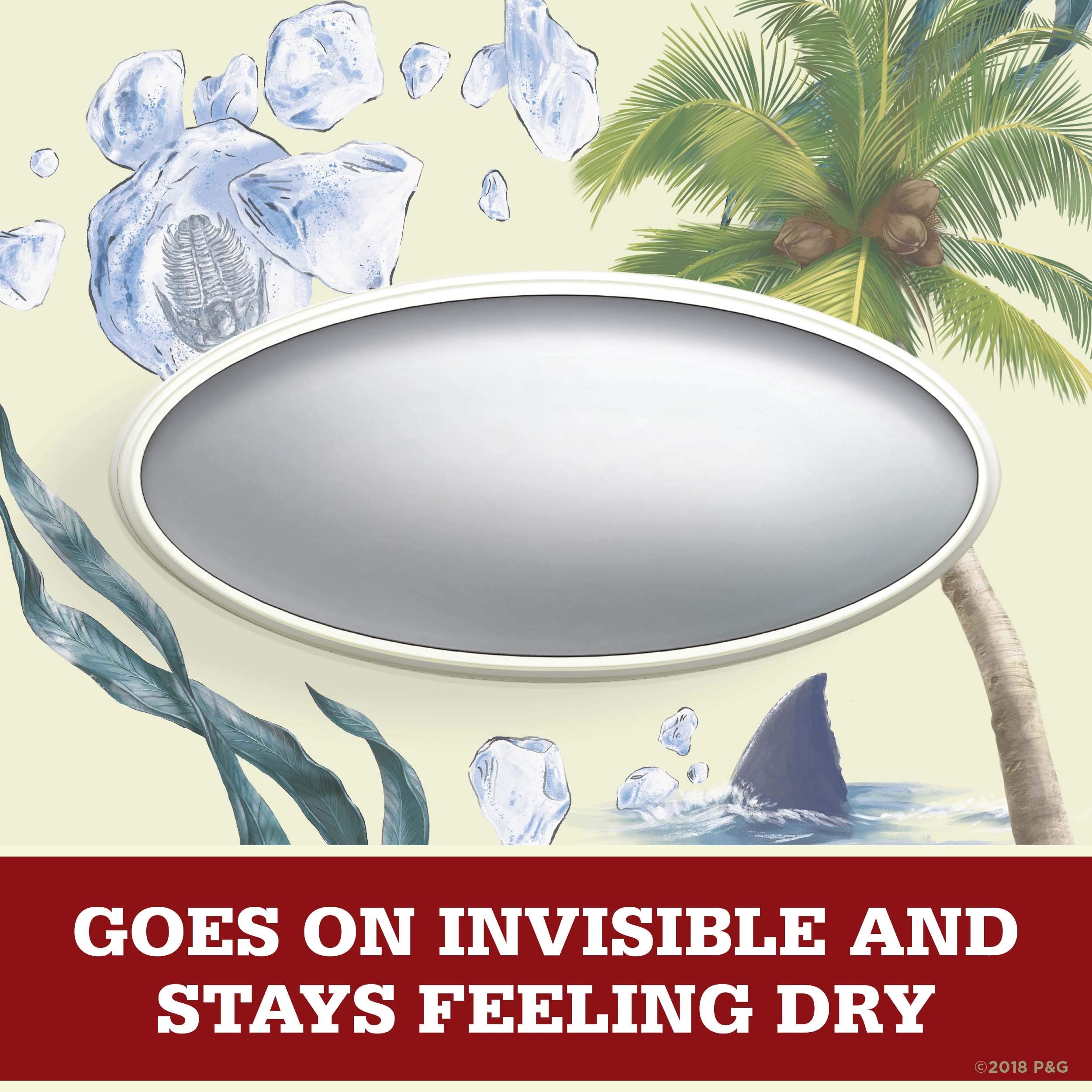 Old Spice Invisible Solid Antiperspirant Deodorant for Men – Deep Sea Ocean Elements Scent, 12-Pack