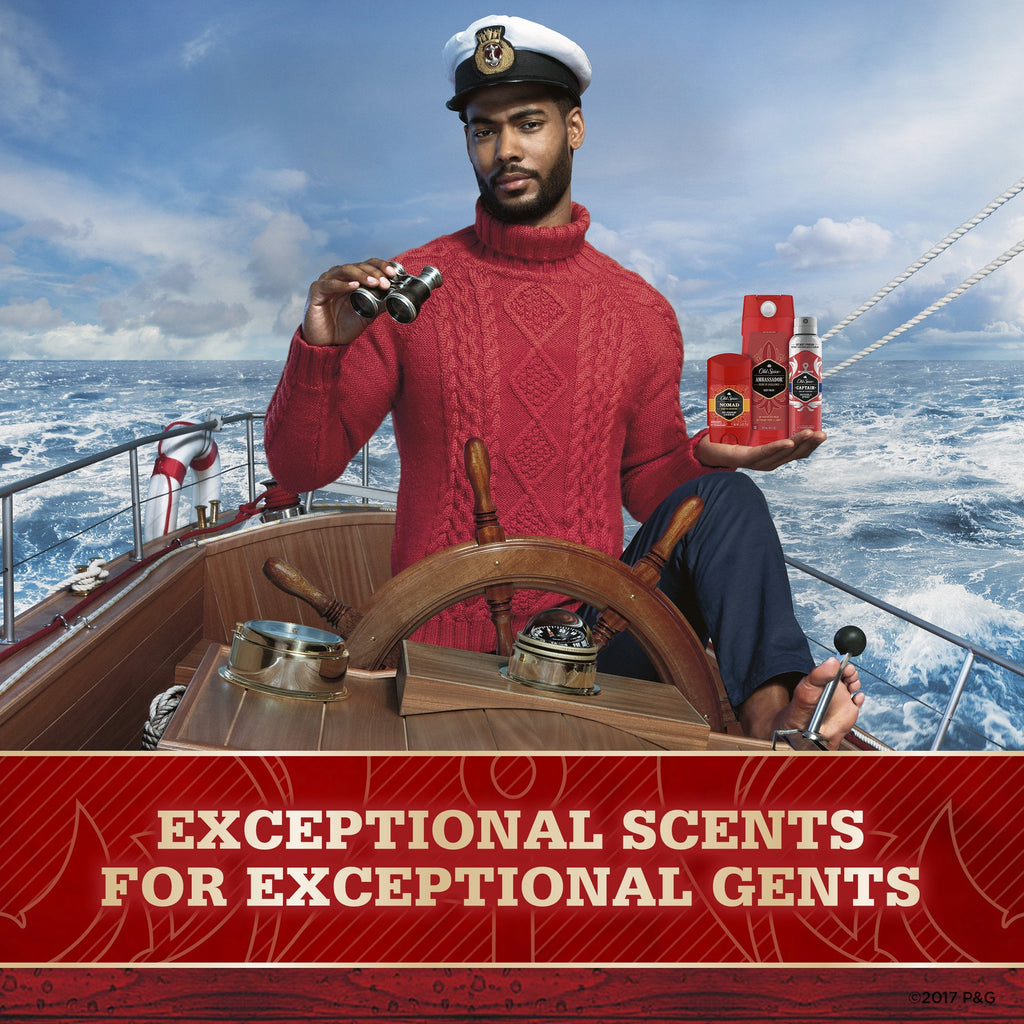 Old Spice Red Collection Captain Body Wash for Men – 16 oz
