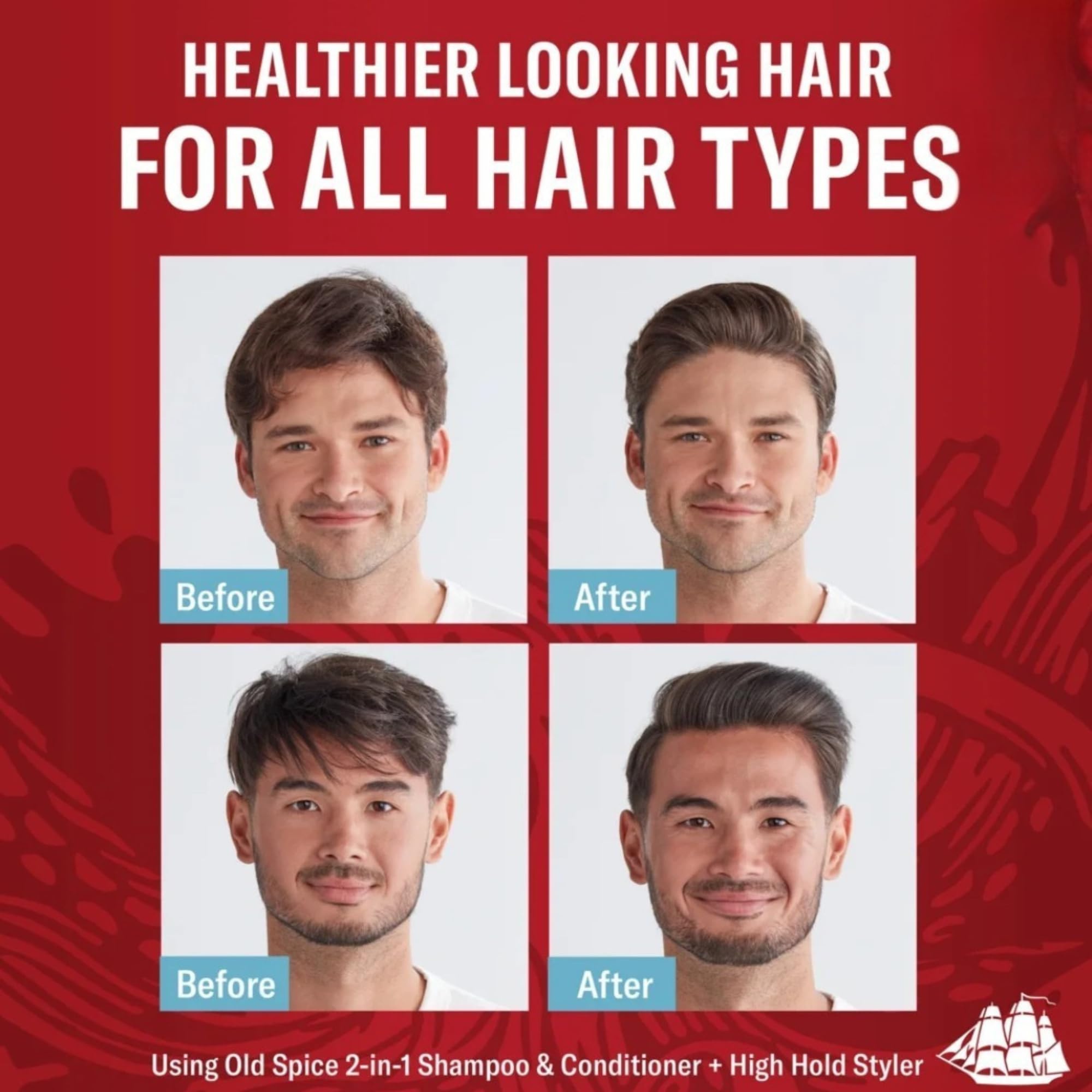 Old Spice Swagger Holiday Gift Set – 2-in-1 Shampoo, Body Wash & Pomade (Krakengard)