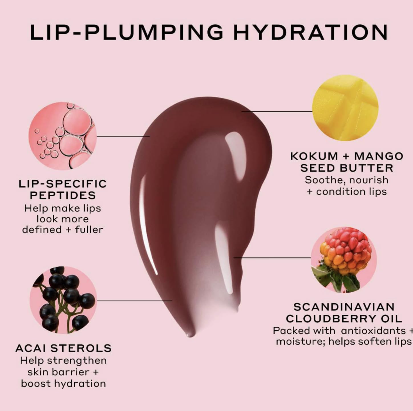 Ole Henriksen Cocoa Creme Pout Preserve Lip Peptide Treatment – Hydrating Lip Plump