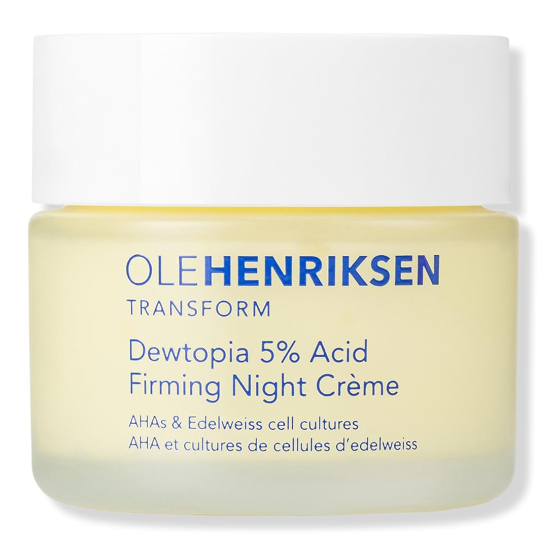 OLEHENRIKSEN Dewtopia 5% AHA Firming Night Crème – Hydration, Exfoliation & Even Tone