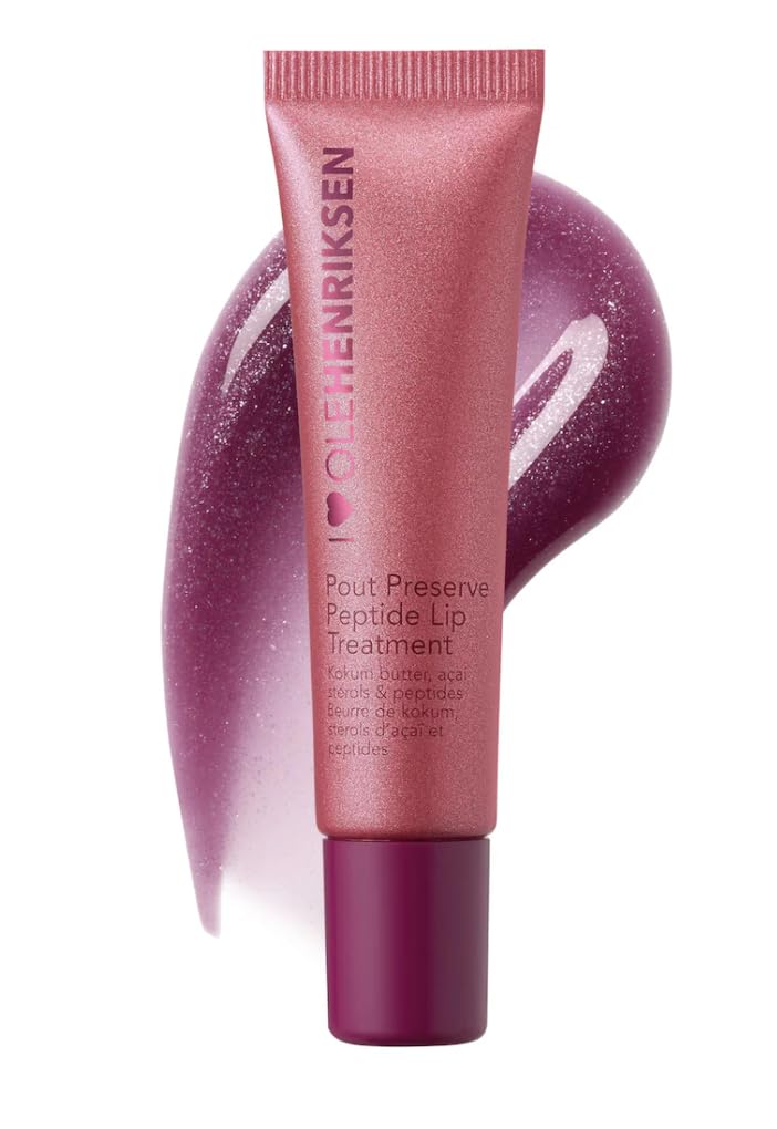 OLEHENRIKSEN Pout Preserve Hydrating Peptide Lip Treatment – Lingonberry Jam Glimmer