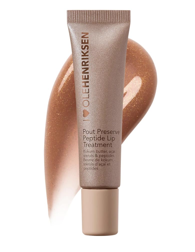 Ole Henriksen Pout Preserve Hydrating Peptide Lip Treatment – Creme Brulee Glimmer