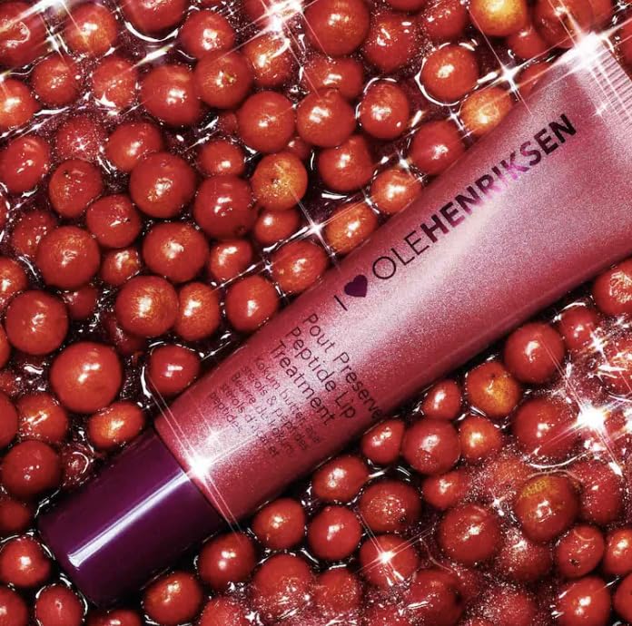OLEHENRIKSEN Pout Preserve Hydrating Peptide Lip Treatment – Lingonberry Jam Glimmer