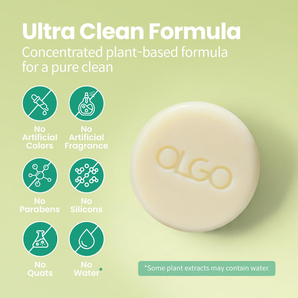 OLGO Botanic Conditioner Bar – Anti-Breakage, Split End Repair & Shine (2.8 oz)