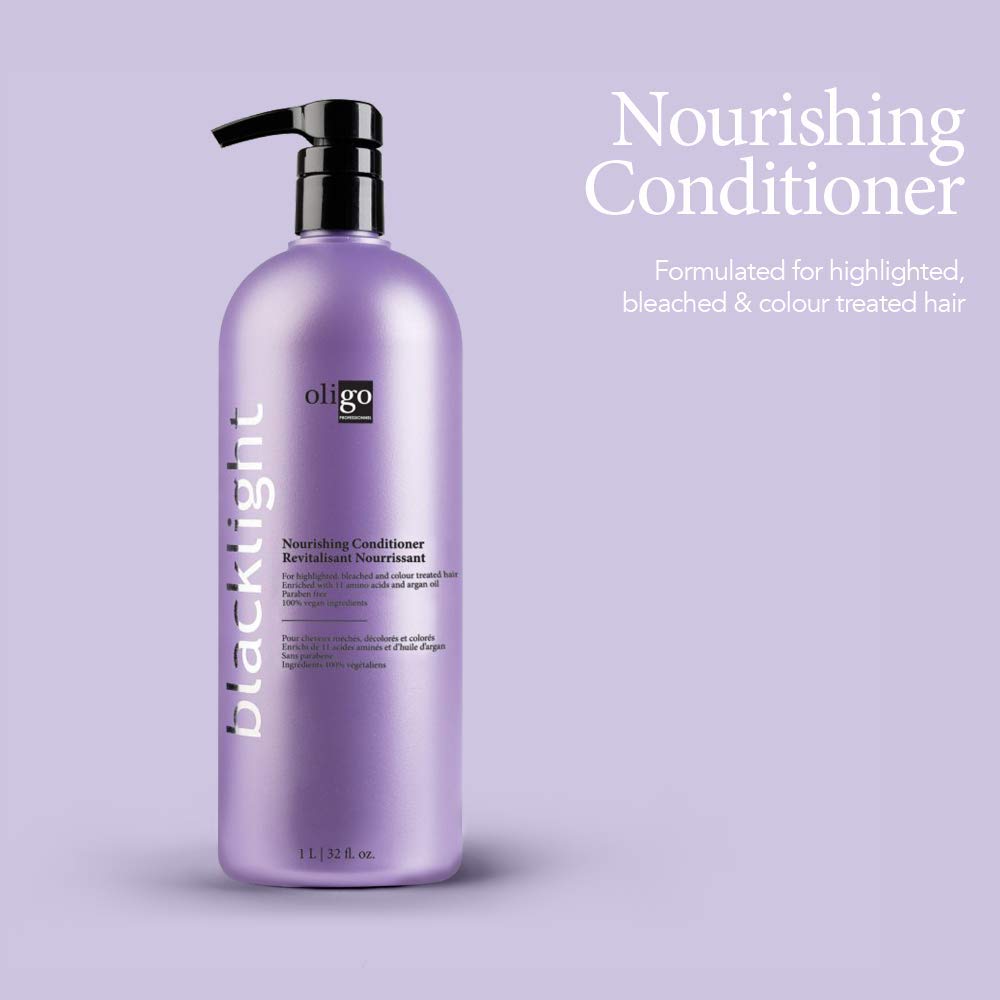 Oligo Professionnel Blacklight Nourishing Conditioner | Sulfate-Free, Vegan for Color Treated Hair – 32 oz