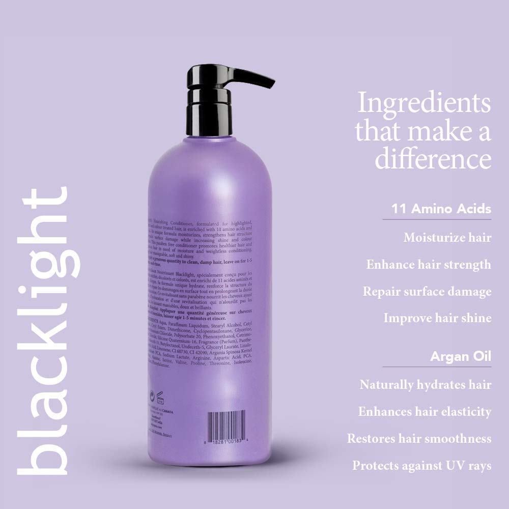 Oligo Professionnel Blacklight Nourishing Conditioner | Sulfate-Free, Vegan for Color Treated Hair – 32 oz