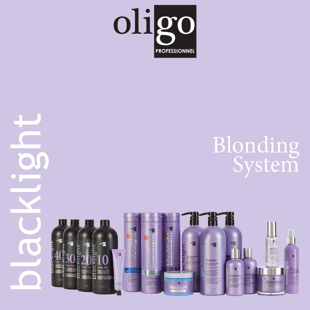 Oligo Professionnel Blacklight Violet Conditioner — Purple Toner for Blondes, Vegan, 8.5oz