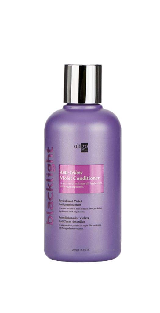 Oligo Professionnel Blacklight Violet Conditioner — Purple Toner for Blondes, Vegan, 8.5oz