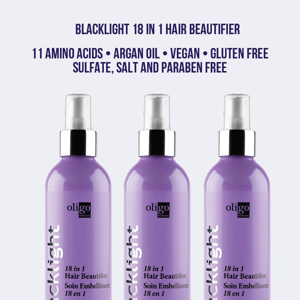 Oligo Professionnel Blacklight 18-in-1 Hair Beautifier for Blondes – Vegan & Paraben-Free