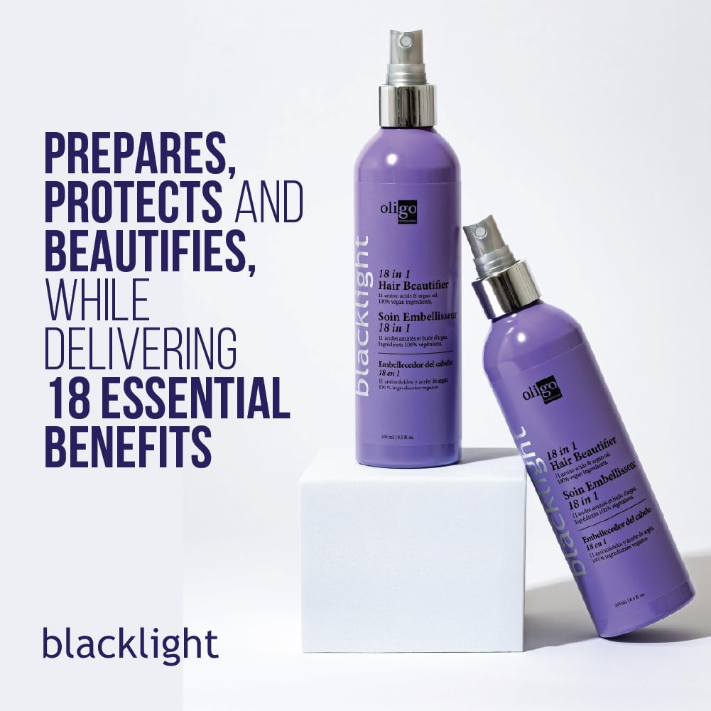 Oligo Professionnel Blacklight 18-in-1 Hair Beautifier for Blondes – Vegan & Paraben-Free