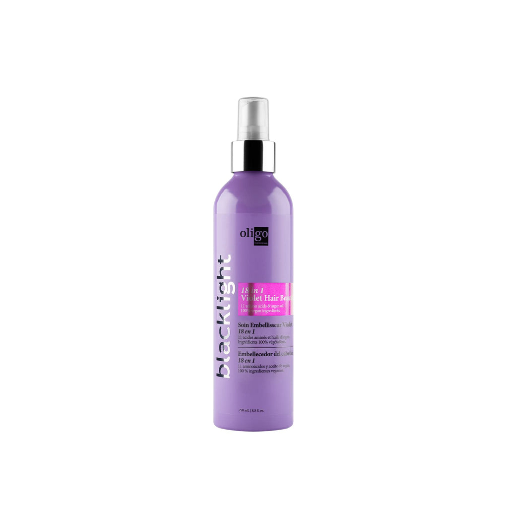 Oligo Professionnel Blacklight 18-in-1 Violet Hair Beautifier for Blondes | Vegan & Anti-Brass