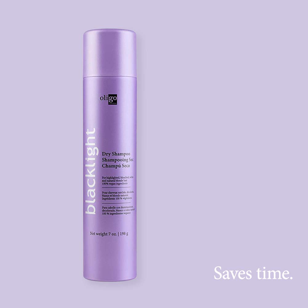 Oligo Professionnel Blacklight Dry Shampoo – Weightless Volume for All Hair Types | Vegan & Residue-Free | 7 oz