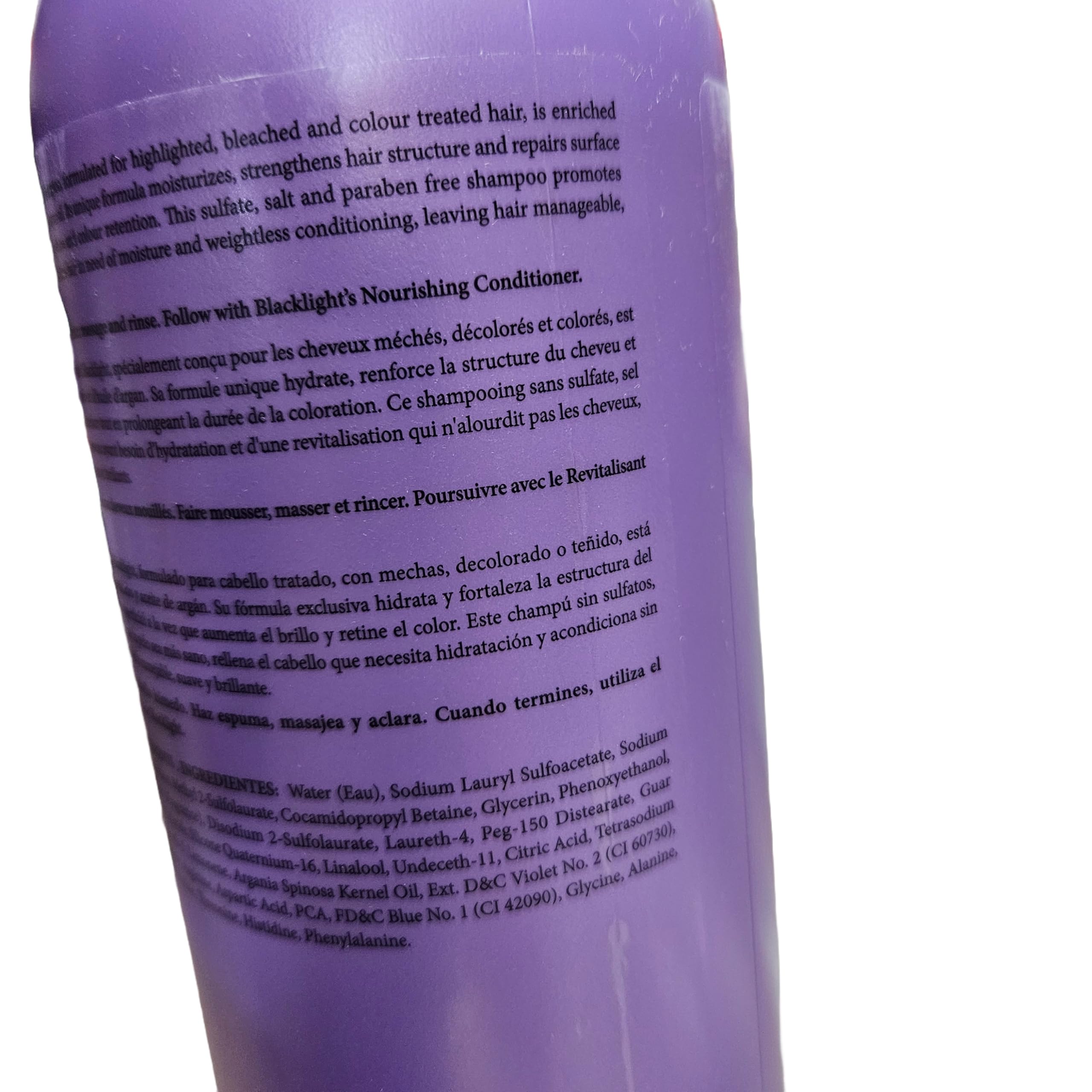 Oligo Professionnel Blacklight Nourishing Shampoo – Sulfate-Free, Color-Treated Hair with Argan Oil | 32 oz