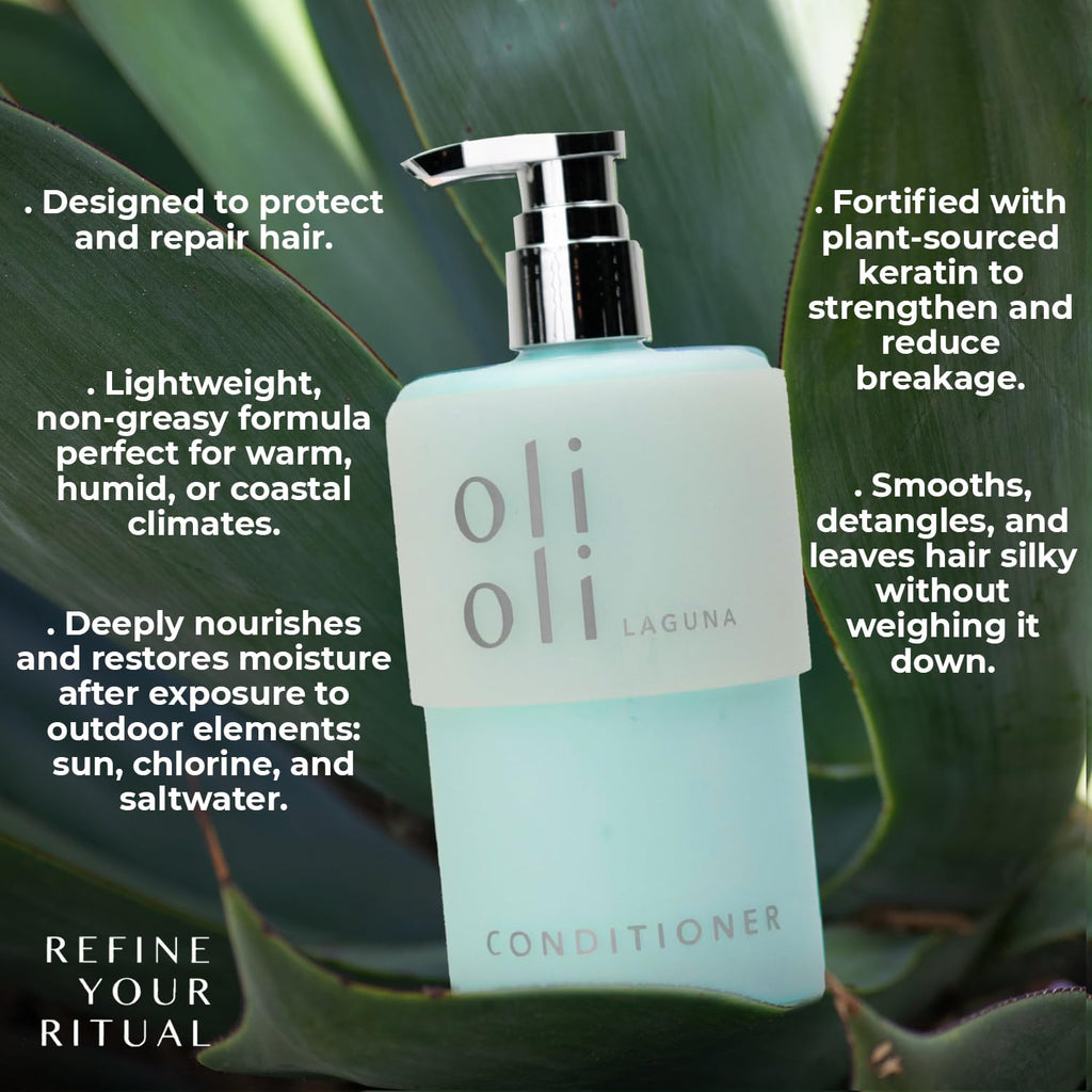 OLIOLI Hydrating Repair Conditioner 15.2oz | Keratin, Oils & Plant Proteins for Dry & Damaged Hair