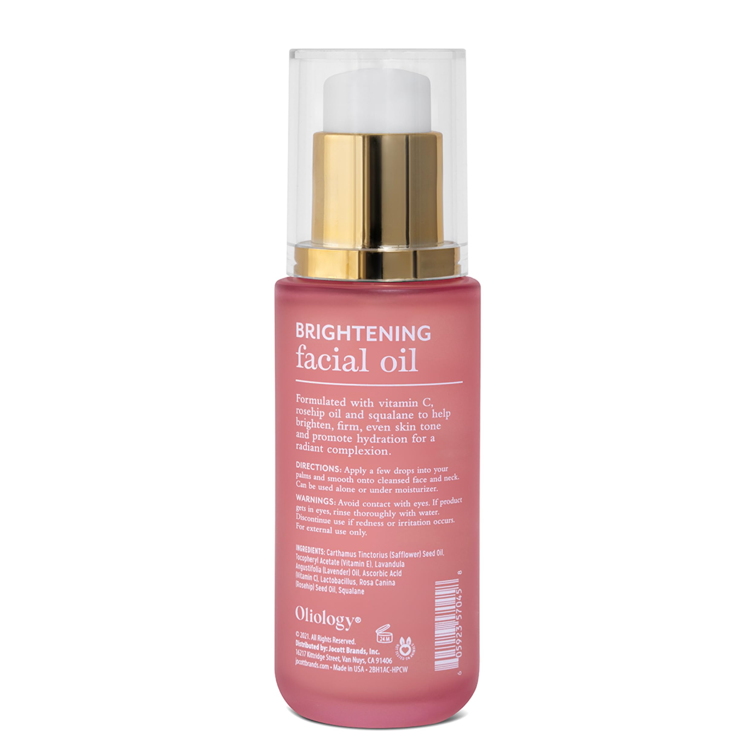 Oliology Brightening Facial Oil — Vitamin C, Rosehip & Squalane | Hydration & Radiance