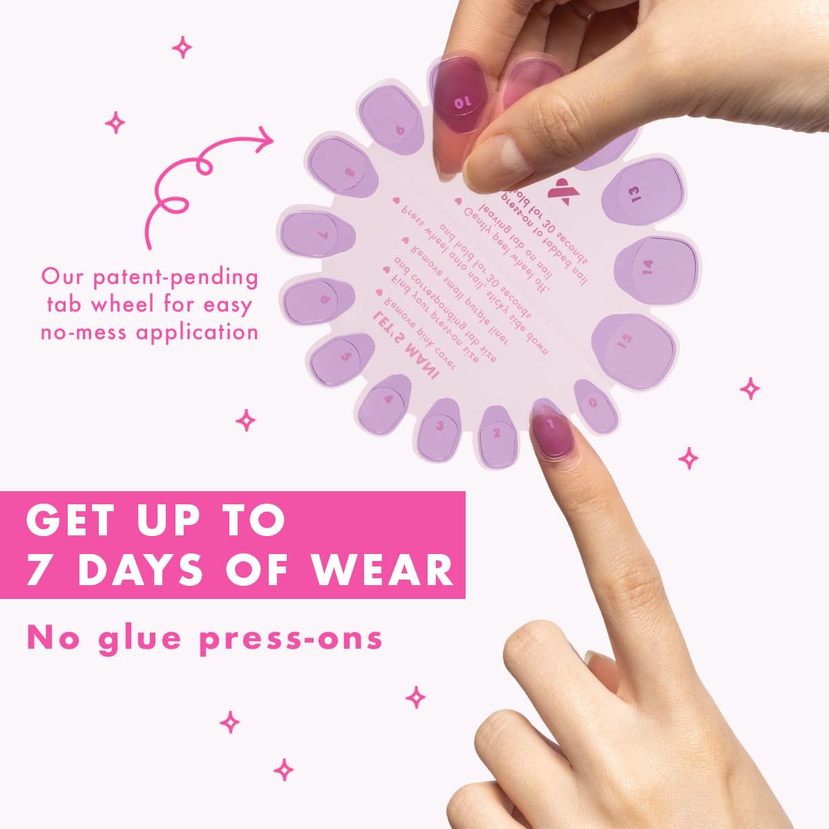 Olive & June Super Stick Mani Press-On Nails – No Glue Needed, 7-Day Wear, Realest Look | Glazed French