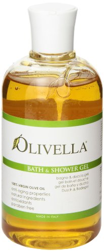 Olivella Virgin Olive Oil Bath & Shower Gel 16.9 oz – Nourishing, Gentle Cleanse