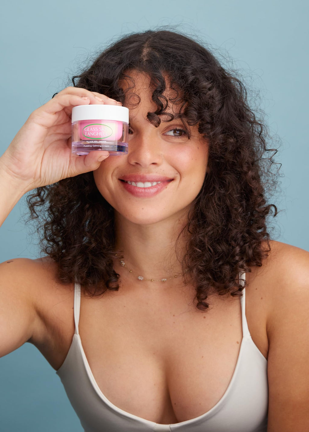 OLIVIAUMMA Glass Skin Tanghulu Fig Pudding Calming Cream – Barrier Repair & Hydration (50g)