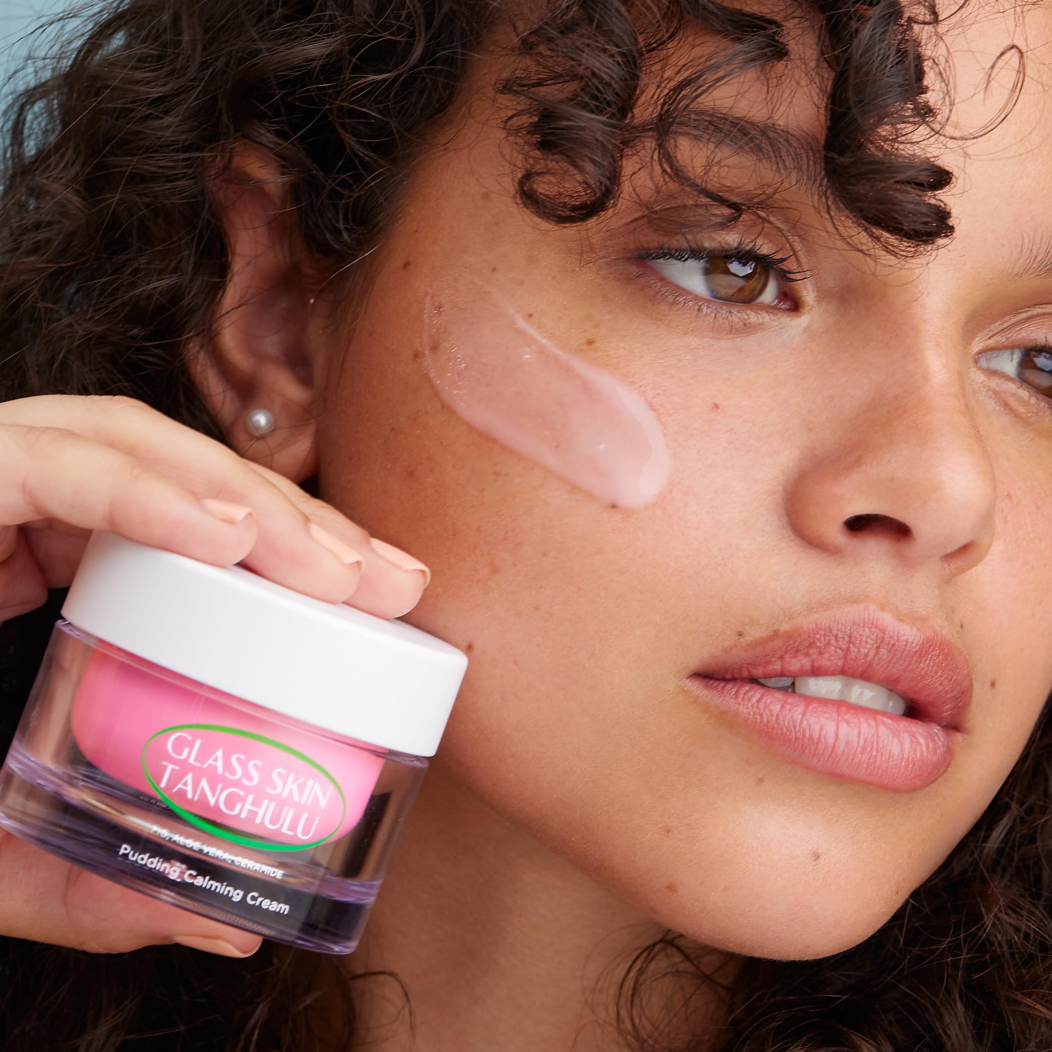 OLIVIAUMMA Glass Skin Tanghulu Fig Pudding Calming Cream – Barrier Repair & Hydration (50g)