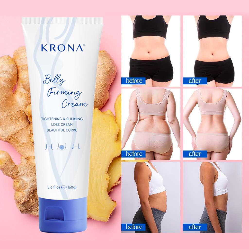 OLIVITA B Flat Belly Firming Cream – Tighten & Hydrate Stomach, Thighs & Butt