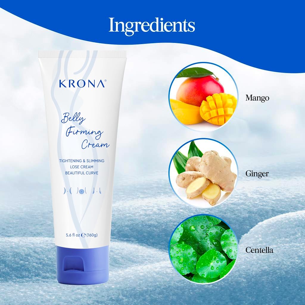 OLIVITA B Flat Belly Firming Cream – Tighten & Hydrate Stomach, Thighs & Butt