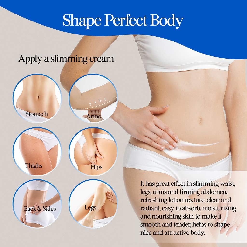 OLIVITA B Flat Belly Firming Cream – Tighten & Hydrate Stomach, Thighs & Butt