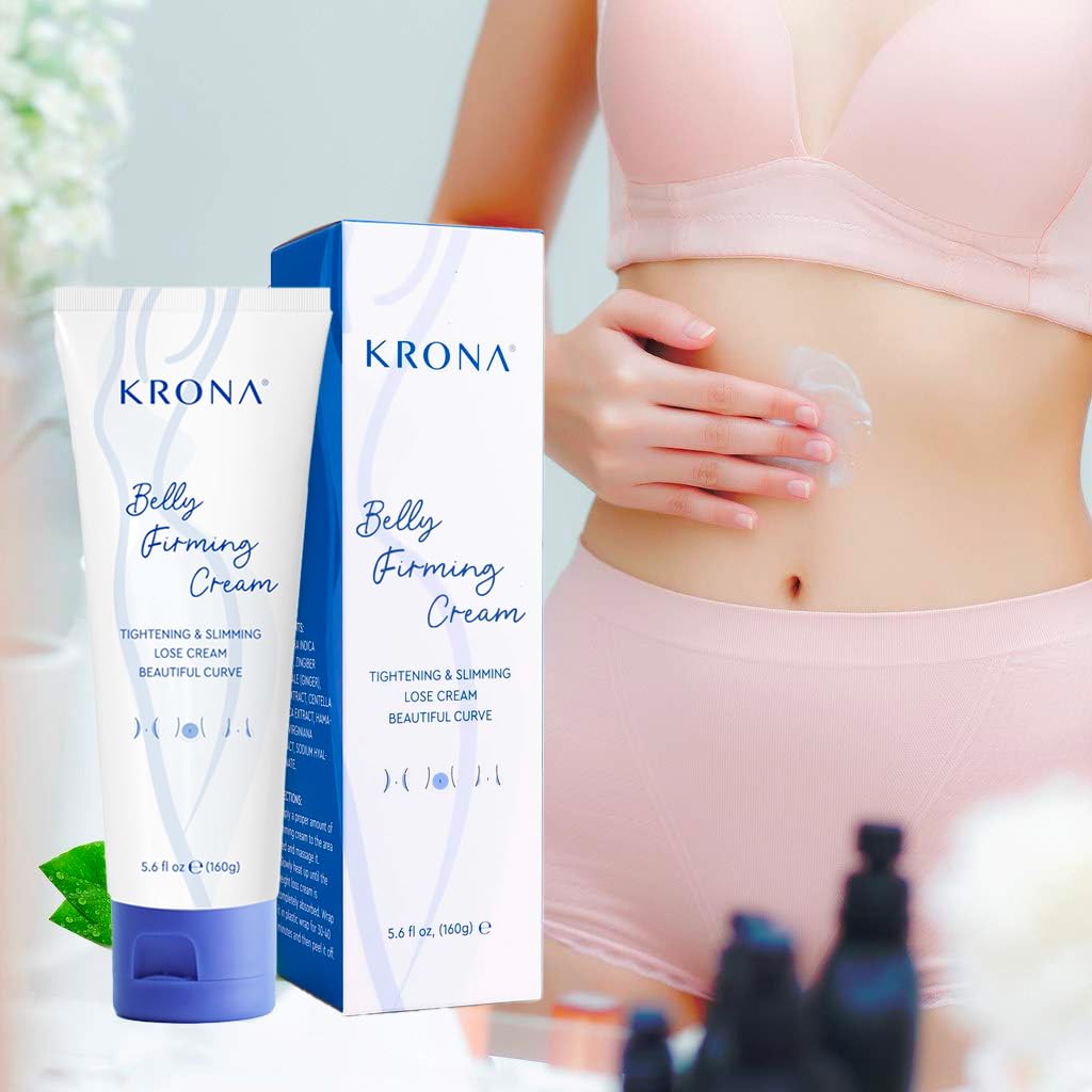 OLIVITA B Flat Belly Firming Cream – Tighten & Hydrate Stomach, Thighs & Butt