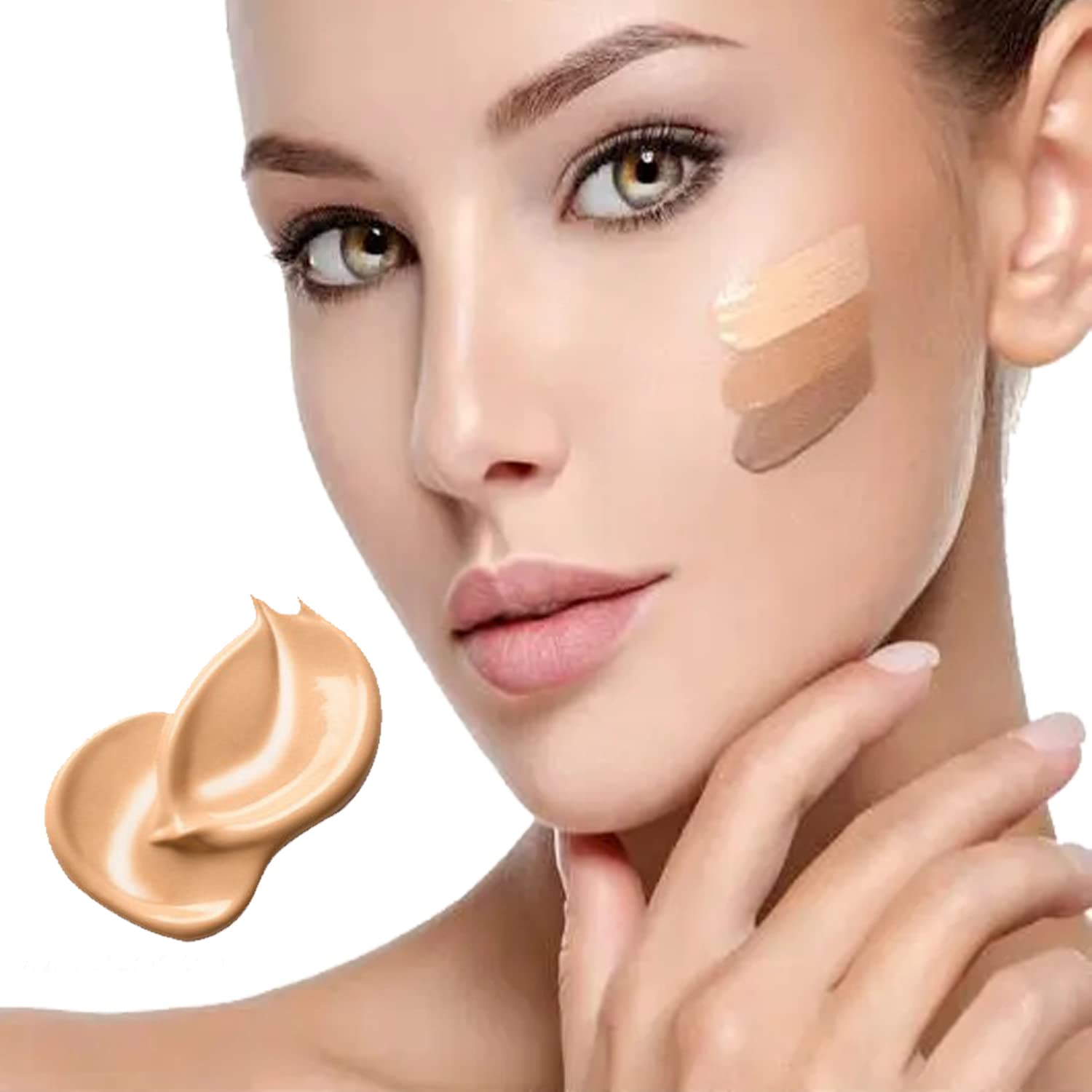 Omaky Phoera Foundation - Full Coverage Matte Foundation | Oil Control & Long-Lasting