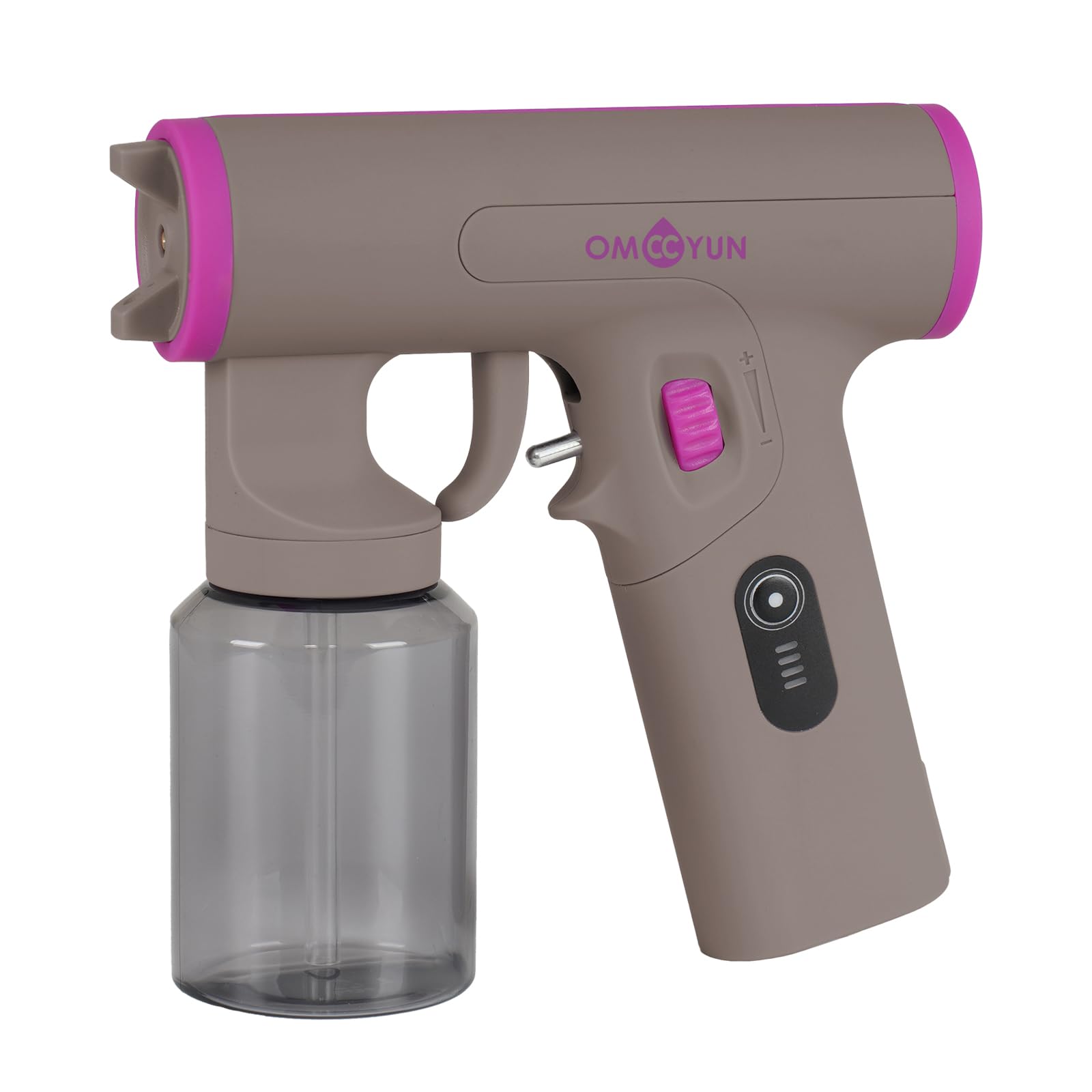 OMCCYUN Portable Cordless Spray Tan Gun USB Charge Adjustable Pattern Travel-Ready